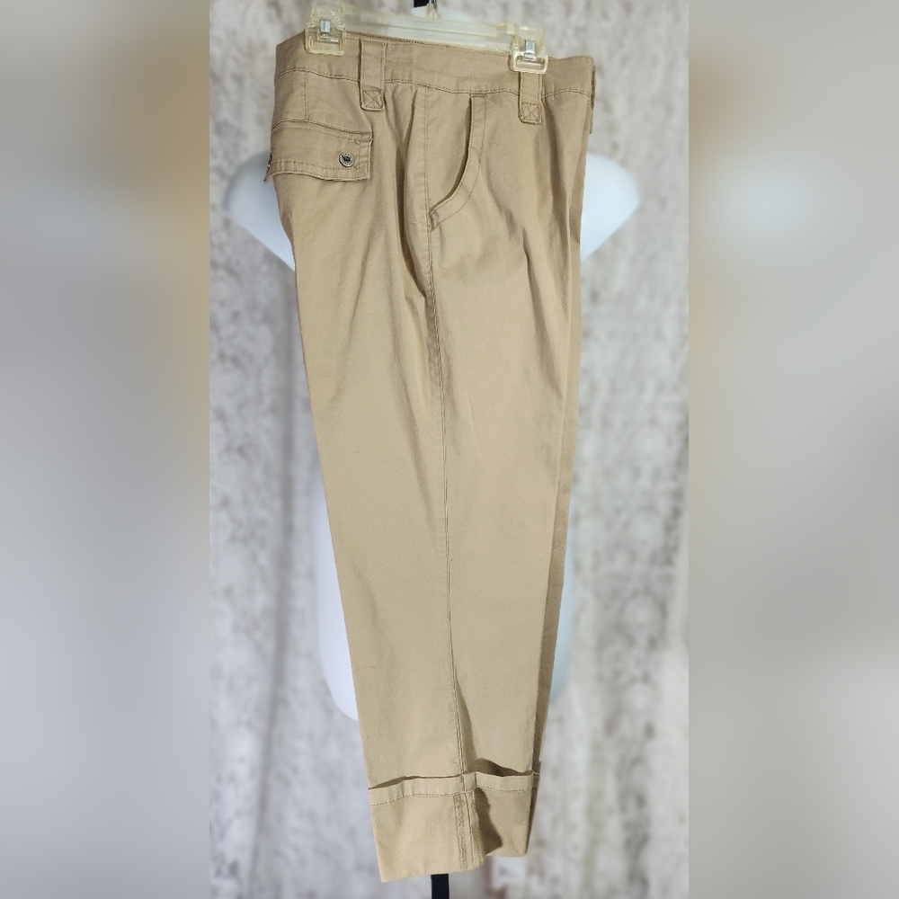 Gloria Vanderbilt Womens Cargo Cuffed Jean Pant NWOT